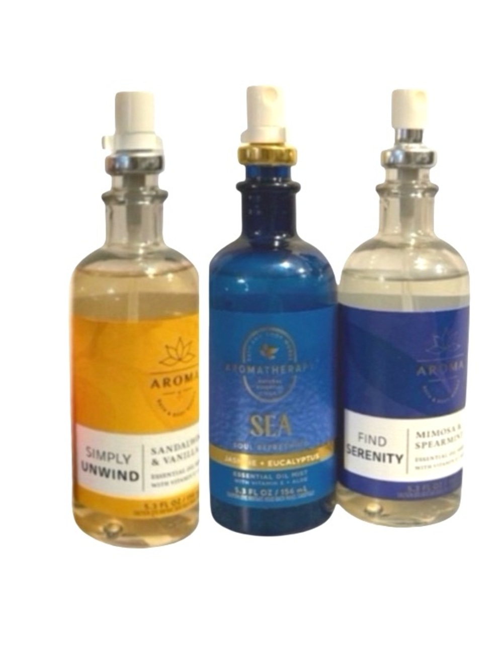 3 Aromatherapy Essential Oil Mist
